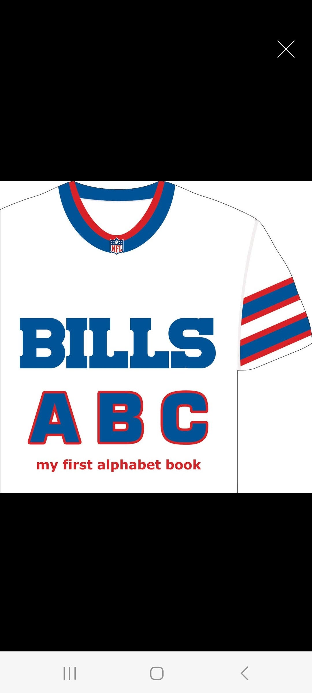 BUFFALO BILLS ABC MY FIRST ALPHABLET BOOK